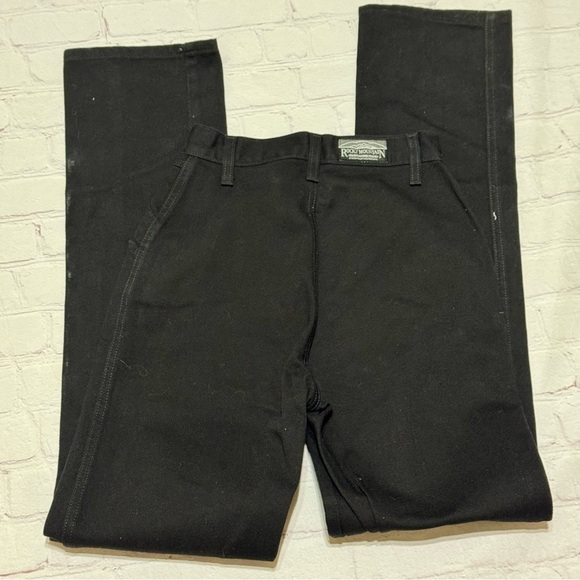 ROCKY MOUNTAIN CLOTHING CO women’s black denim jeans vintage 80s size 22 EUC - Picture 8 of 16